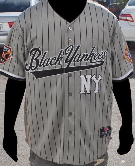 NY Black Yankees Jersey-gray | B.L.A.C 